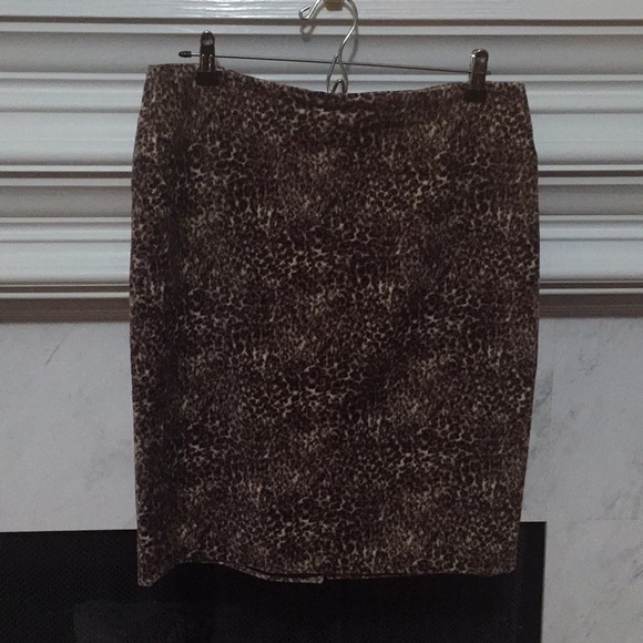 Talbots leopard print skirt - Picture 1 of 4